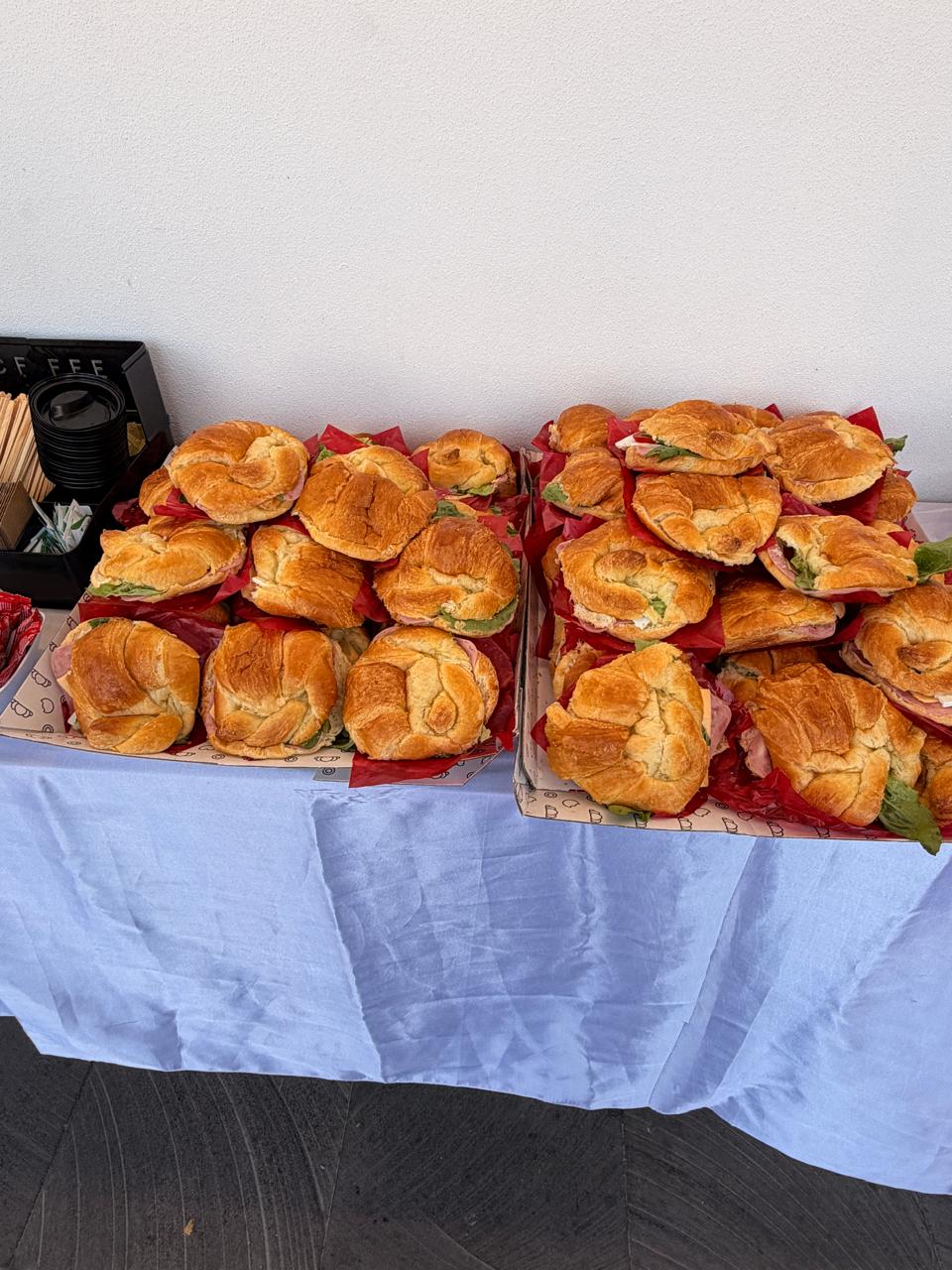 Croissants rellenos artesanales